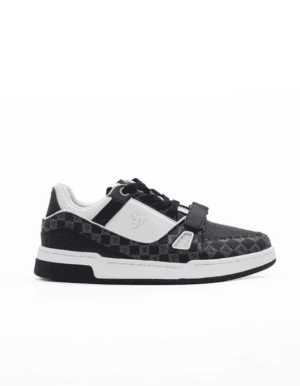 Zapatilla Pimps Adulto Trace Blanco y Negro