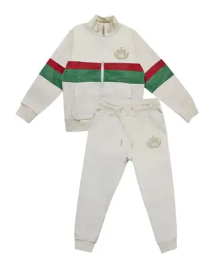 Buzo Pimps Niño Scudetto Cotelé Beige