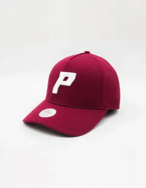 Gorra Snapback Pimps P Basic Burdeo