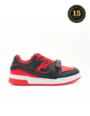 Zapatilla Pimps Juvenil Trace Aniversario XV Años Roja