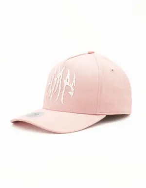 Gorra Snapback Pimps Distorsion Rosado