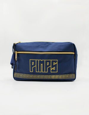 Neceser Pimps Creta Azul Dorado