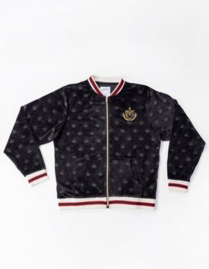 Poleron Pimps Hombre Scudetto Plush Negro