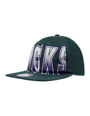 Gorra Snapback Gorra Mitchell & Ness NBA Milwaukee Bucks Verde