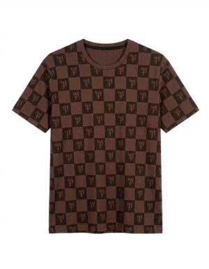 Polera Pimps Juvenil Heráldica Café