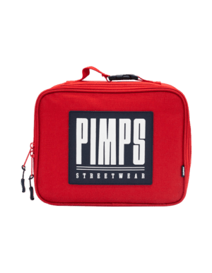 Lonchera Pimps Basic Rojo Negro