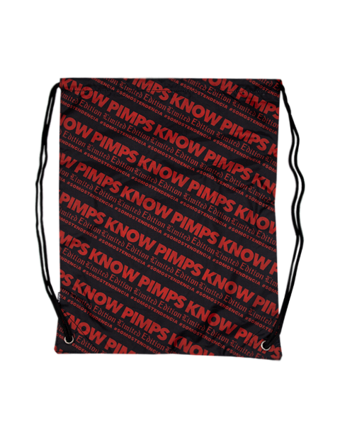 Morral Bolso Pimps - Rojo Negro