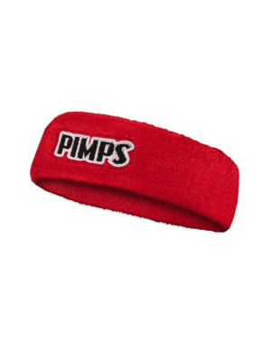 Banda Pimps Unisex Rojo Negro