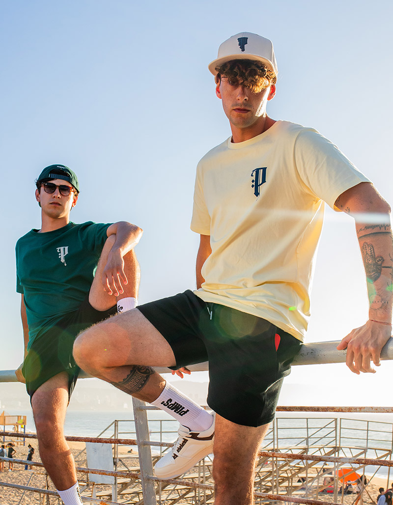 Polera Pimps Hombre Worldwide Verde - Imagen 3