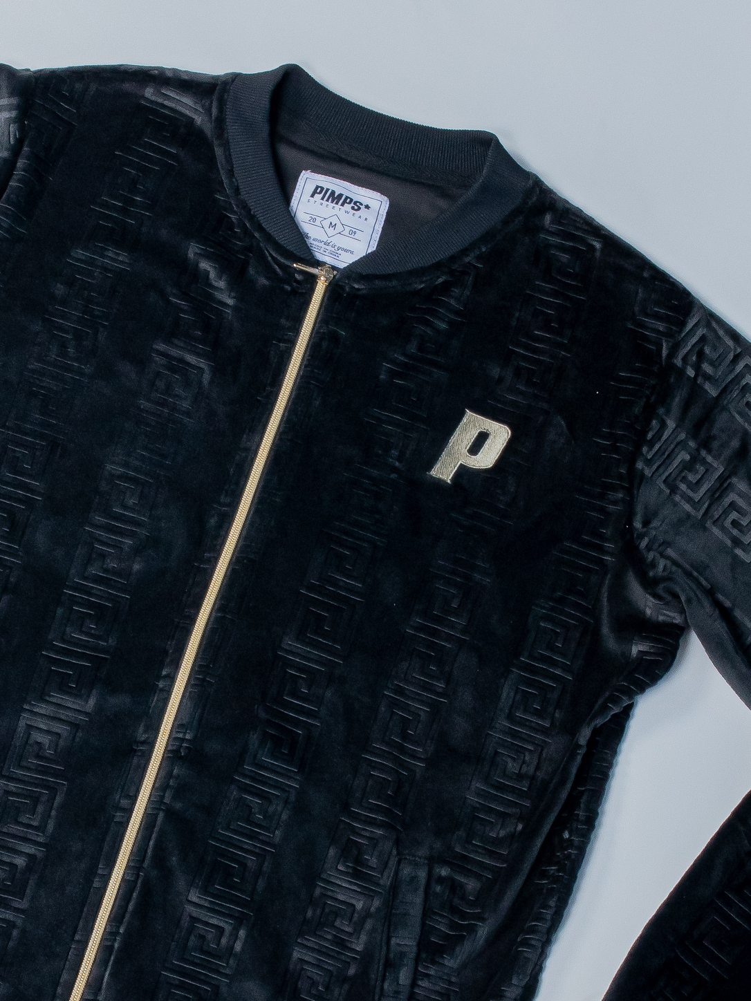 Poleron Pimps Adulto Creta Plush Negro - Imagen 3