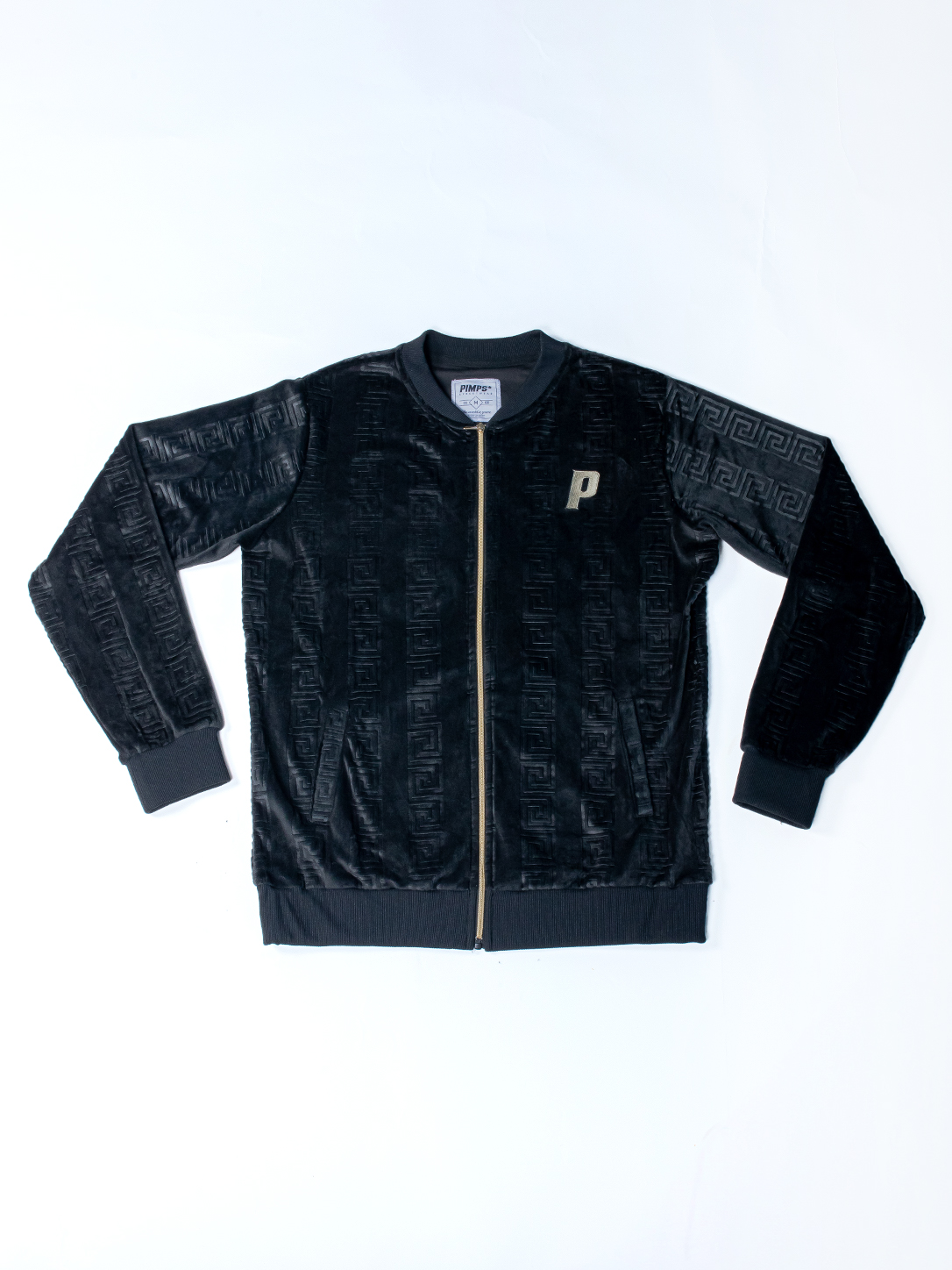 Poleron Pimps Adulto Creta Plush Negro