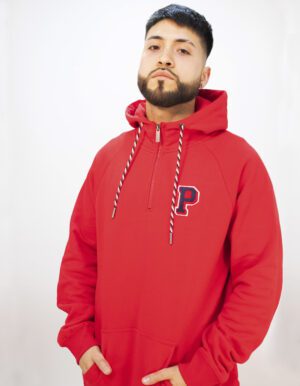 Buzo Pimps Hombre Varsity Rojo